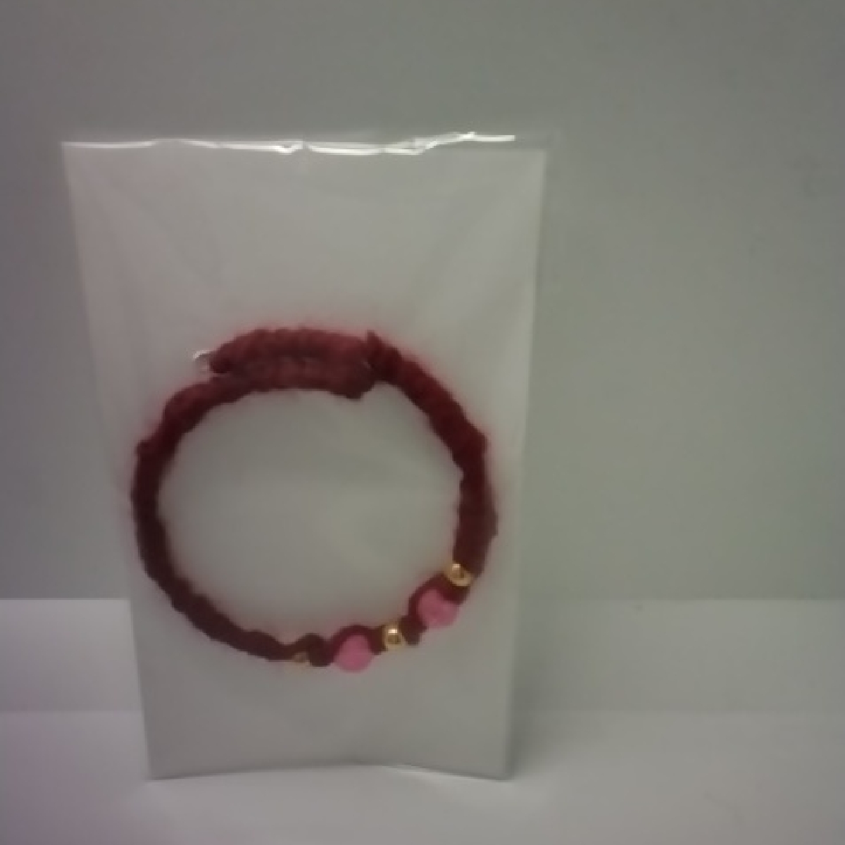 Lorena Espinoza Design Pink And Gold Bracelet 10$